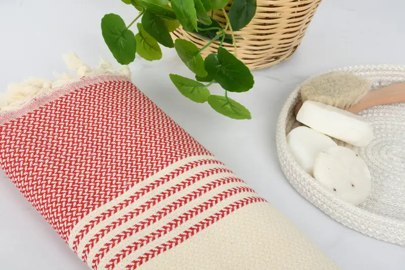 Home Decor Gifts, Summer Towel, Personalized Turkish Towel, Gift For Boyfriend, Fouta towel, Bachelorette Favors Beach, 70x40 Cotton Striped Towel - 6