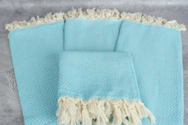 Bulk Order Towel, Spa Towel, Housewarming Gift, Spa Gift Towel, Personalized Towel, 70x38 Cotton Diamond Towel, Bachelor Gift, Bridal Shower Gift - 4