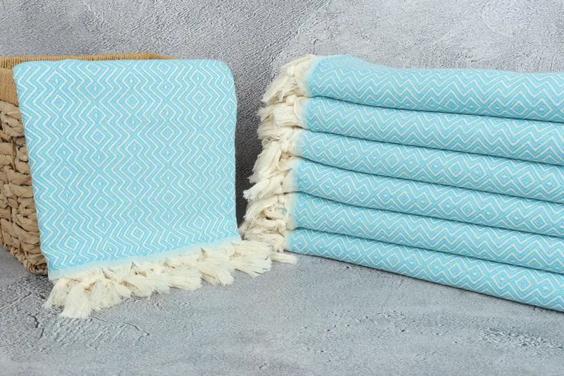 Bulk Order Towel, Spa Towel, Housewarming Gift, Spa Gift Towel, Personalized Towel, 70x38 Cotton Diamond Towel, Bachelor Gift, Bridal Shower Gift - 3