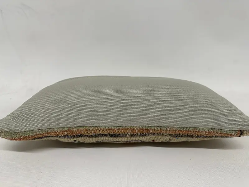 Pillow for Sofa, 8x16 Beige Pillow Cover, Turkish Pillow, Vintage Kilim Throw Pillow, Decorative Cushion Case, Cushion Cover, Pet Pillow Cover - 7