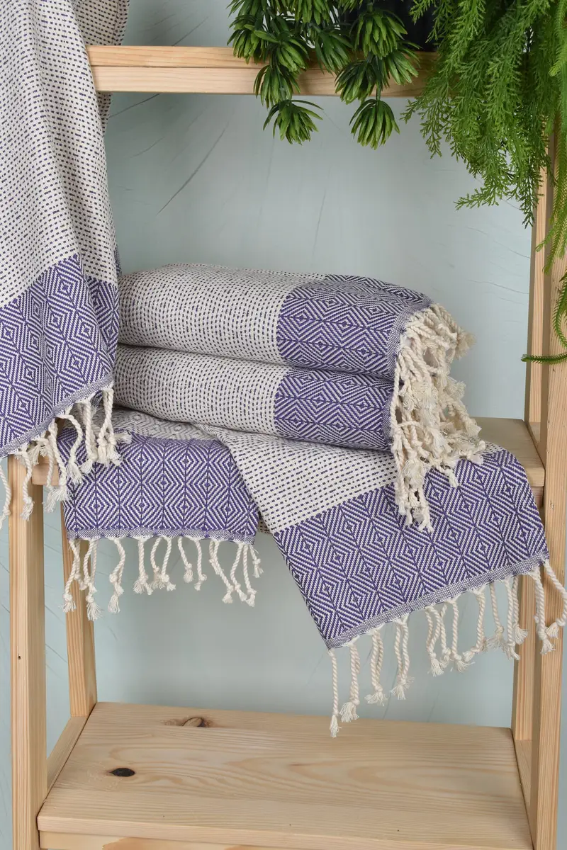 36x18 Cotton Diamond Towel, Bridal Shower Gifts, Bridesmaid Gifts, Bridesmaid Towel, Bulk Order Towel, Monogram Kitchen Towel, Personalized Gift - 6