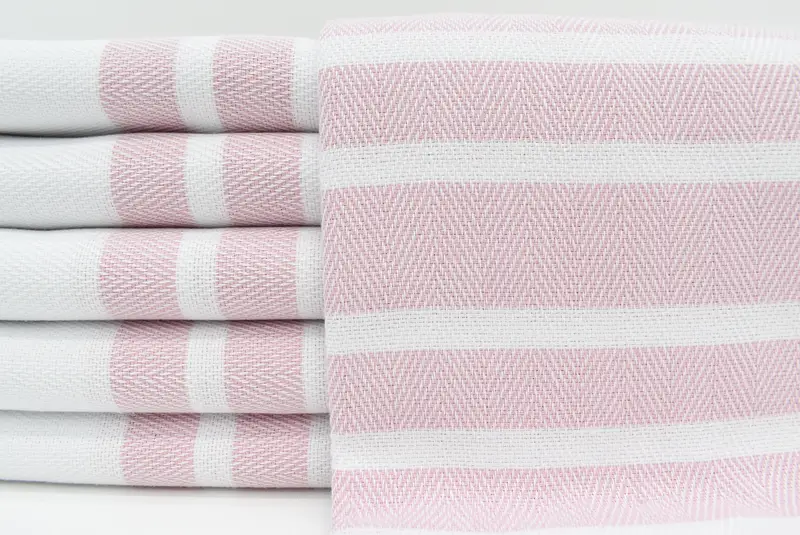 Gym Towel, Sand-resistant towel, Hammam towel, Employee Gifts, Embroidered Towel, Bachelorette Party Gifts For Bride, 70x40 Cotton Herringbone Towel - 1