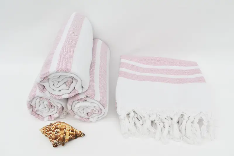 Gym Towel, Sand-resistant towel, Hammam towel, Employee Gifts, Embroidered Towel, Bachelorette Party Gifts For Bride, 70x40 Cotton Herringbone Towel - 8