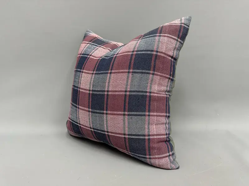 Authentic Pillow Case, Kilim Pillow Cover, 18x18 White Pillow Sham, Turkish Pillow, Cushion, Throw Kilim Pillow - 3