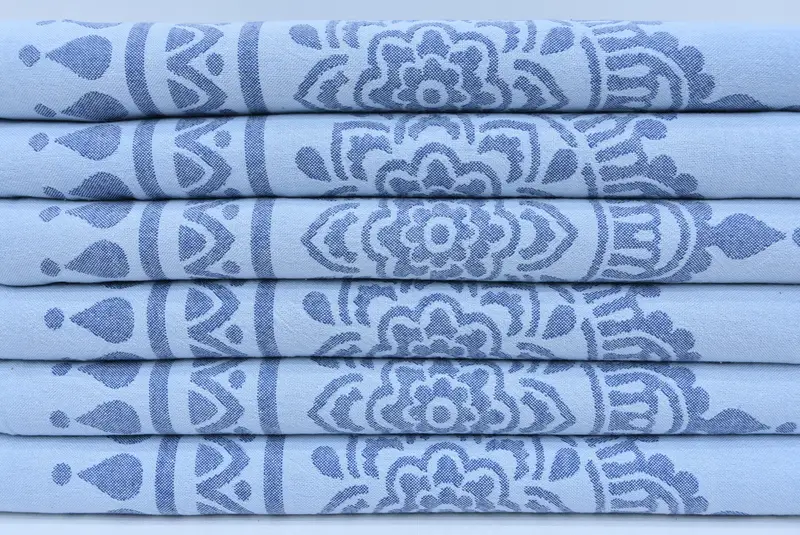 Custom Wedding Gift From Bridesmaid, Embroidered Towel, 70x40 Cotton Floral Patterned Towel, Anniversary Gift For Her, Luxury towel, Custom Gift - 3