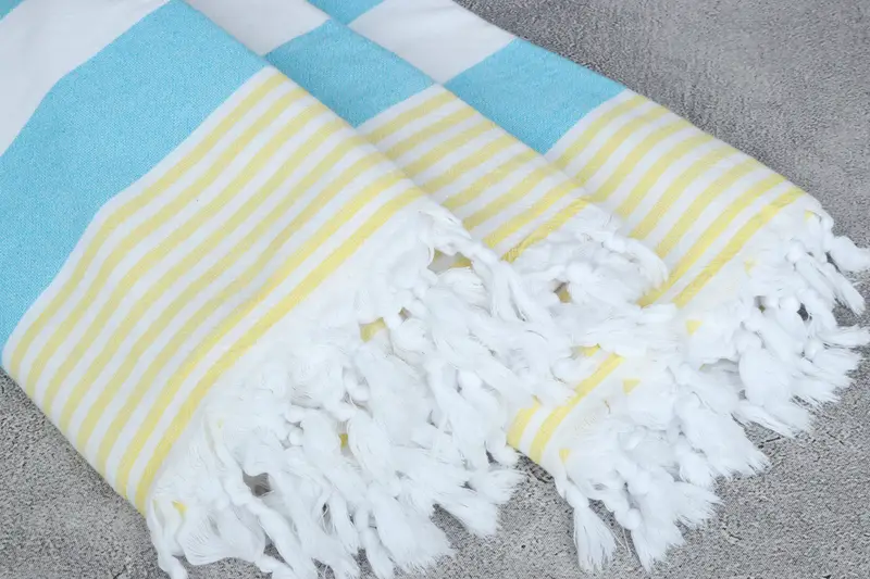 Gift For Boyfriend, Personalized Turkish Towel, Bachelorette Gifts, Bachelor Towel, 68x36 Cotton Striped Terry Towel, Cotton towel, Hammam Towel USA - 5
