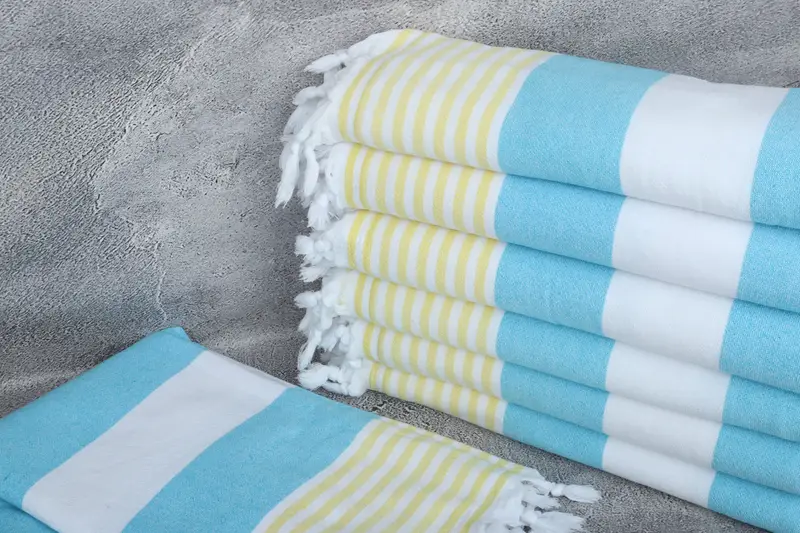 Gift For Boyfriend, Personalized Turkish Towel, Bachelorette Gifts, Bachelor Towel, 68x36 Cotton Striped Terry Towel, Cotton towel, Hammam Towel USA - 2