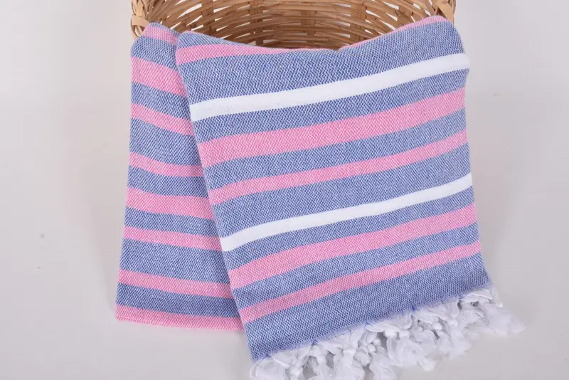 Beach Towel Bulk, Gift For Him, Pool Towels, Organic cotton Turkish peshtemal towel, 70x40 Cotton Striped Towel, Hammam towel, Christmas Favors - 5
