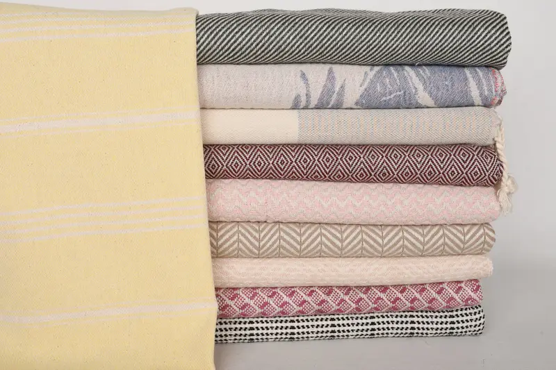 Personalized Hand Towel, Engagement Gift, Personalized Kitchen Towel, Turkish Hand Towel, 36x18 Cotton Set of 10 Towel, Housewarming Gift - 1