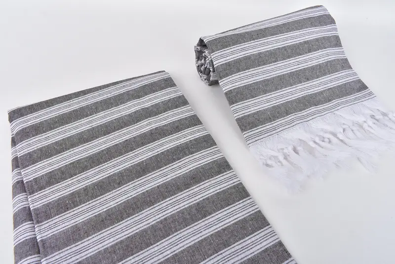Custom Towel Beach, Summer Gift, 70x40 Cotton Striped Towel, Monogram Beach Towel, Gift For Him, Summer Gift Ideas, Bachelor Towel, Home Decor Towel - 7