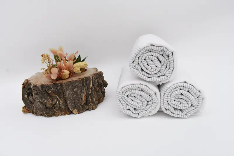 Wedding Favors, 70x40 Cotton Striped Towel, Wedding Gifts Towel, Gift For Wedding Day, Christmas Gift, Handmade Turkish Towel, Organic Turkish towel - 8