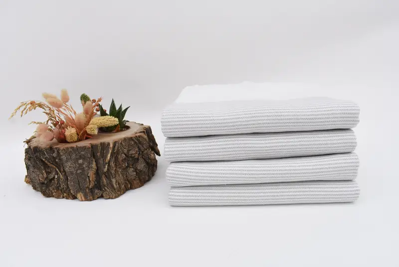 Wedding Favors, 70x40 Cotton Striped Towel, Wedding Gifts Towel, Gift For Wedding Day, Christmas Gift, Handmade Turkish Towel, Organic Turkish towel - 3