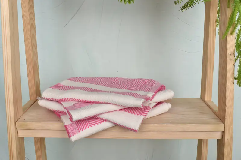 Turkish Towel Hand Towel, 32x20 Cotton Diamond Towel, Personalized Dish Towel, Kitchen Towel, Valentine Day Gift For Her, Bridesmaid Favors - 7