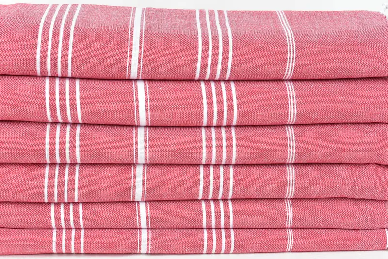 Bride Gift, Bachelorette Party Favors, 88x60 Cotton Striped Towel, Thanksgiving Tablecloth, Organic Throw, Custom Blanket, Custom Wedding Gifts - 2