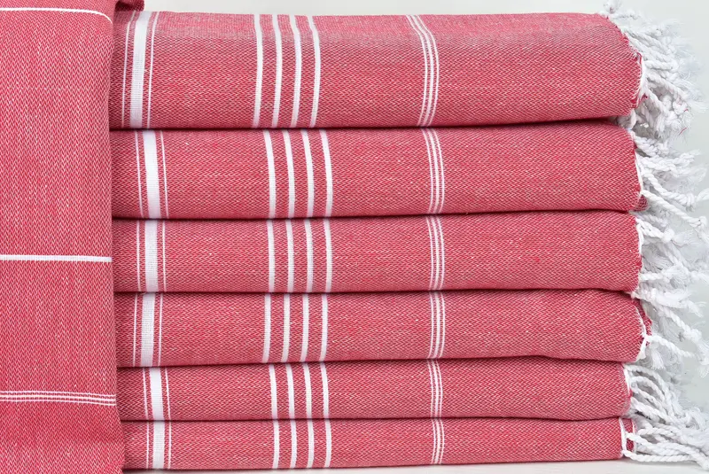 Bride Gift, Bachelorette Party Favors, 88x60 Cotton Striped Towel, Thanksgiving Tablecloth, Organic Throw, Custom Blanket, Custom Wedding Gifts - 1