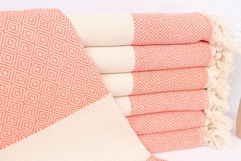 Bachelorette Party Gifts Bridesmaids, 70x40 Cotton Diamond Towel, Hammam towel, Monogram Turkish Bath Towel, Gift For Mom, Beach towel, Gym Towel - 1