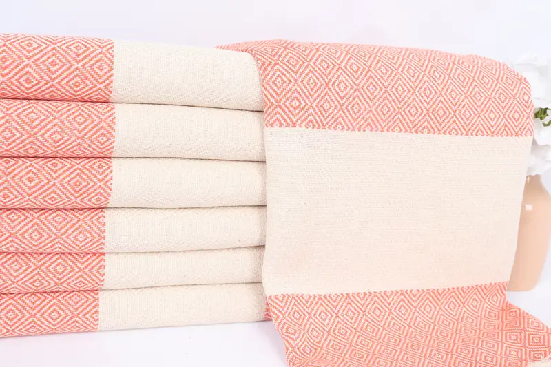 Bachelorette Party Gifts Bridesmaids, 70x40 Cotton Diamond Towel, Hammam towel, Monogram Turkish Bath Towel, Gift For Mom, Beach towel, Gym Towel - 2