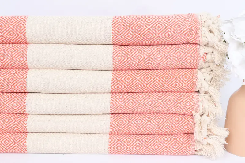 Bachelorette Party Gifts Bridesmaids, 70x40 Cotton Diamond Towel, Hammam towel, Monogram Turkish Bath Towel, Gift For Mom, Beach towel, Gym Towel - 3