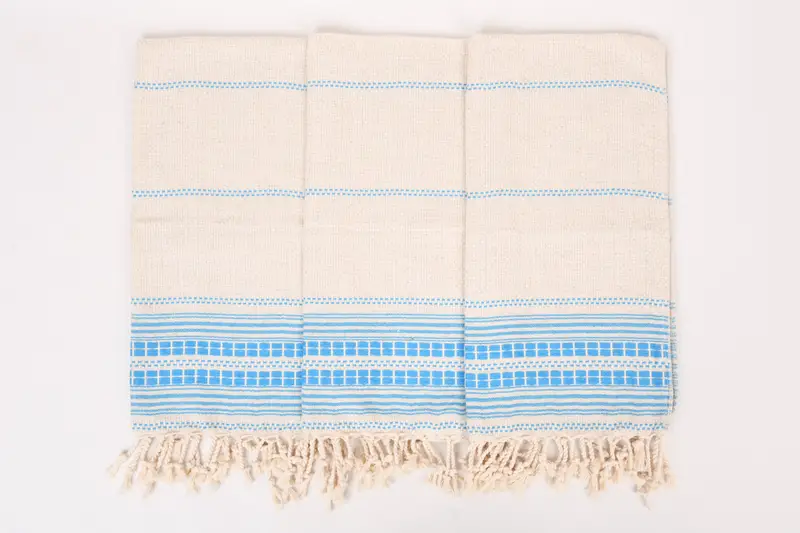 Spa Towel, Personalized Hand Towel, Bridesmaid Gifts, Boyfriend Christmas Gift, Holiday Towel, 40x20 Linen Striped Towel, Personalized Dish Towel - 7