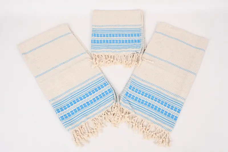 Spa Towel, Personalized Hand Towel, Bridesmaid Gifts, Boyfriend Christmas Gift, Holiday Towel, 40x20 Linen Striped Towel, Personalized Dish Towel - 6