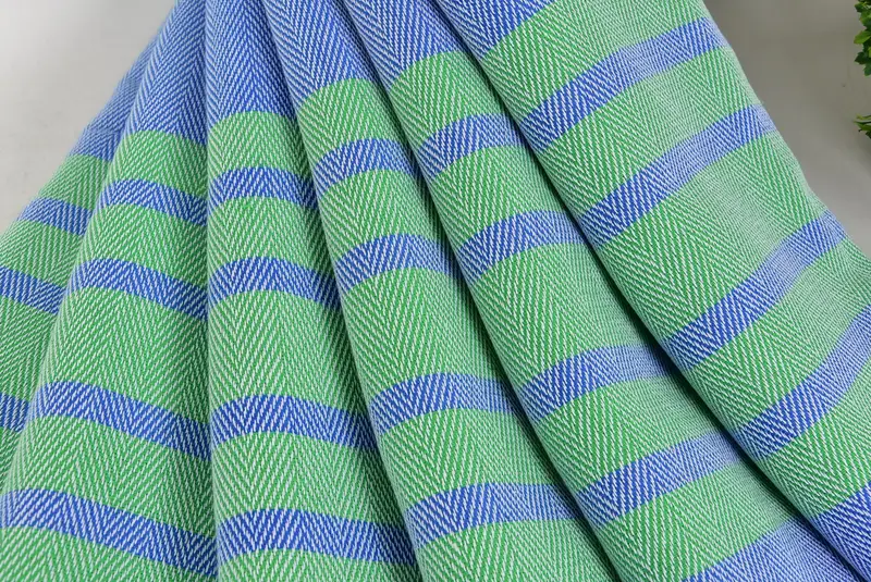 Organic Beach Towel, Gifts For Him, Embroidered Towel, Bachelorette Beach Towel, Organic Turkish towel, 68x36 Cotton Chevron Towel, Valentines Gift - 5