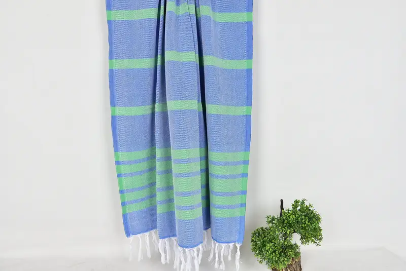 Organic Beach Towel, Gifts For Him, Embroidered Towel, Bachelorette Beach Towel, Organic Turkish towel, 68x36 Cotton Chevron Towel, Valentines Gift - 8