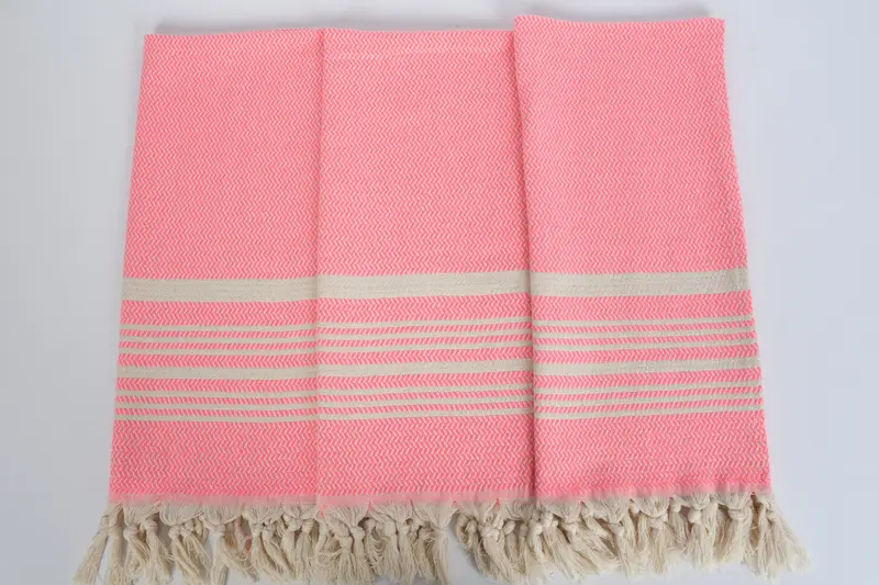 Monogram Mutfak Havlu, Ev Dekoru Hediyesi, 40x18 Pamuklu Çizgili Havlu, Toplu Sipariş Havlu, Gelin Hediyesi, Banyo Havlu, Monogram El Havlu - 7