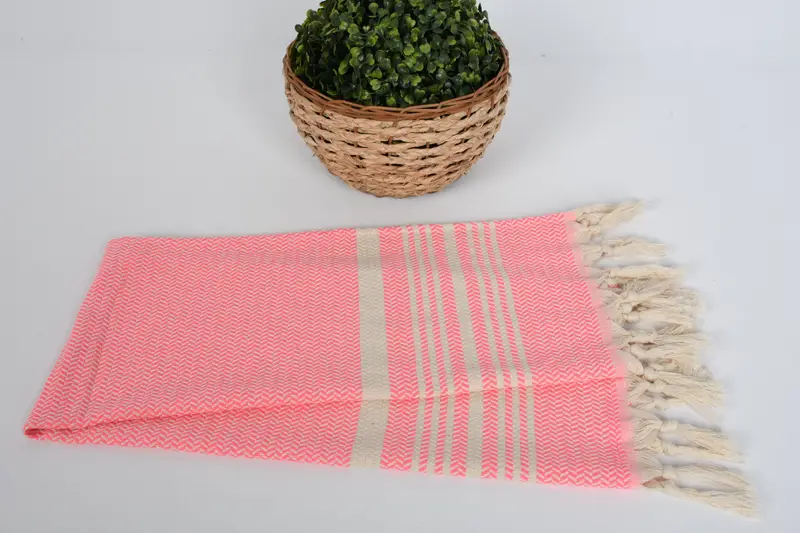 Monogram Mutfak Havlu, Ev Dekoru Hediyesi, 40x18 Pamuklu Çizgili Havlu, Toplu Sipariş Havlu, Gelin Hediyesi, Banyo Havlu, Monogram El Havlu - 4