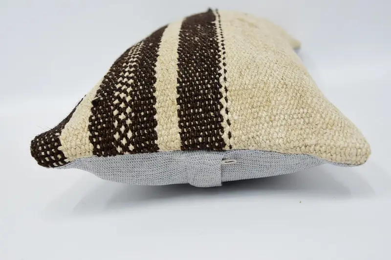Home Decor Pillow, Antique Pillows, Accent Throw Pillow, Vintage Pillow, Pillow Sham, 8x16 Beige Cushion, Bolster Cushion Case - 5