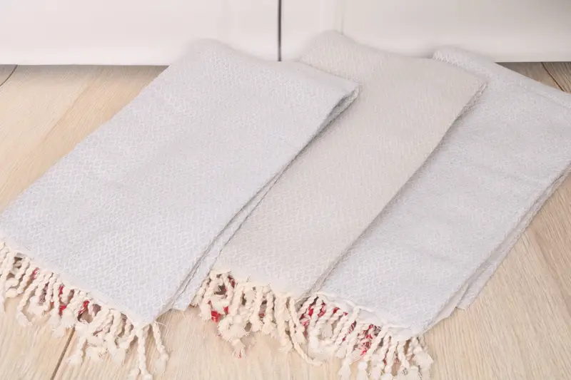 Luxury towel, Quick-drying peshtemal towel for poolside, 70x40 Cotton Diamond Towel, Peshtemal Towel, Welcome Wedding Gift, Turkish towel, Spa Towel - 6