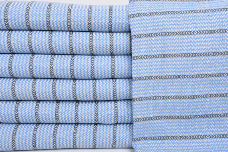 Best Friend Gift, Oversized Beach Towel, Gift For Best Friend, 70x40 Cotton Striped Towel, Cute Beach Towel, Luxury towel, Bridesmaid Gift - 1