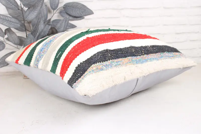 Bench Cushion, Boho Pillow, Outdoor Patio Cushion Cover, Cushion, Vintage Cushion Cover, 24x24 White Cushion, Antique Pillows, Turkish Pillow - 6