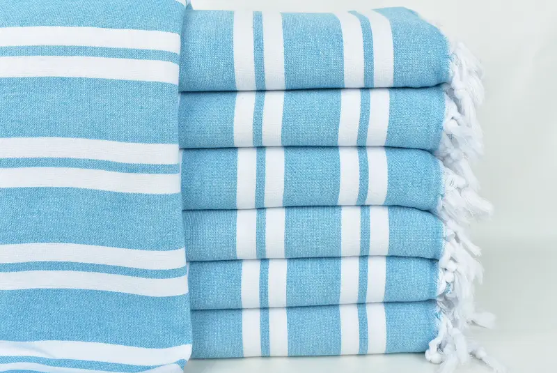 Home Decor Gifts, Turkish Beach Towel Personalized, 68x36 Cotton Striped Terry Towel, Best Friend Gift, Bridesmaid Gifts, Best Friend Gift Ideas - 1