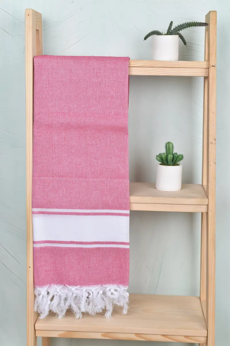 Fouta towel, Valentines Day Gift Idea, Bachelorette Beach Towel, Bachelorette Gifts, Bachelorette Towel, Wedding Gift, 70x40 Cotton Striped Towel - 8