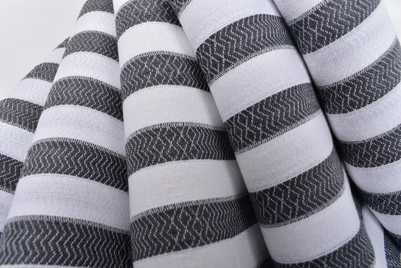 Personalized Gift, 70x36 Cotton Striped Towel, Cotton towel, Organic cotton peshtemal for spa and beach, Bachelorette Party Favor, Luxury towel - 5