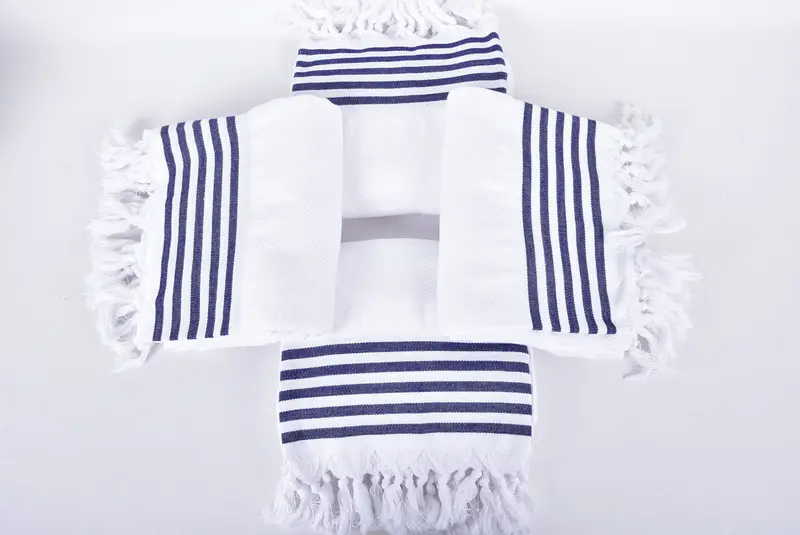 70x40 Cotton Striped Towel, Gifts For Him, Personalized Gifts, Bride Gift, Custom Turkish Towel, Organic Cotton Towel, Bachelorette Party Gift - 7