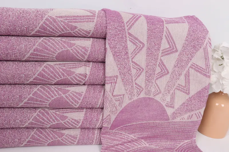 Personalized Kitchen Towel, Turkish Towel Hand Towel, Small Bath Towels, 36x18 Cotton Striped Design Towel, Anniversary Gift For Her, Gifts For Him - 3