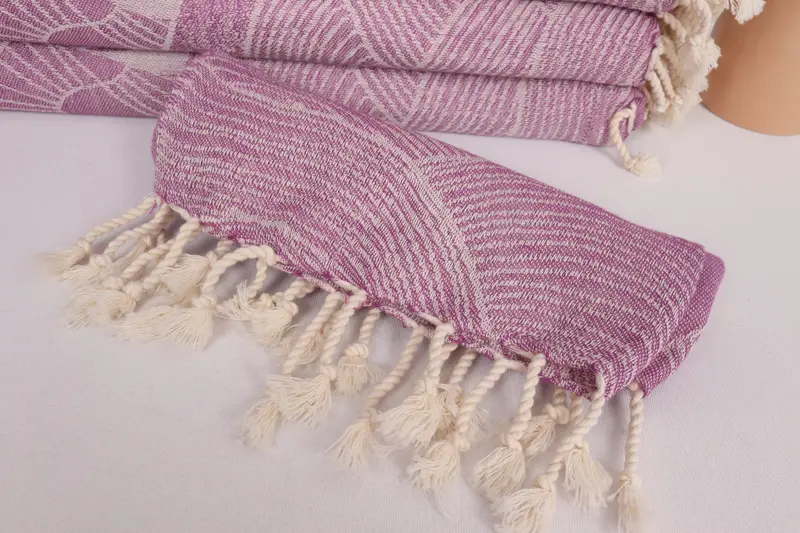 Personalized Kitchen Towel, Turkish Towel Hand Towel, Small Bath Towels, 36x18 Cotton Striped Design Towel, Anniversary Gift For Her, Gifts For Him - 5