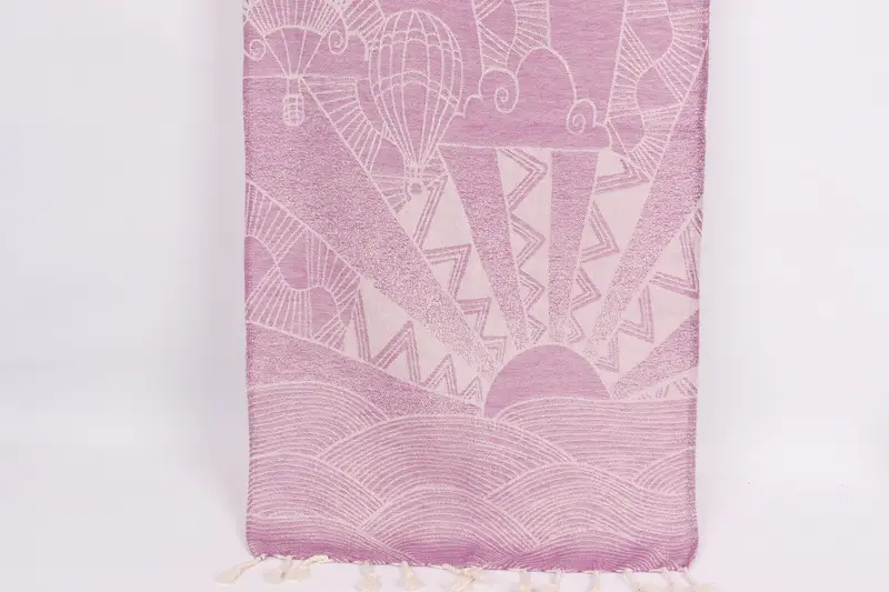 Personalized Kitchen Towel, Turkish Towel Hand Towel, Small Bath Towels, 36x18 Cotton Striped Design Towel, Anniversary Gift For Her, Gifts For Him - 1