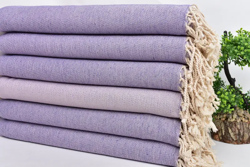 70x40 Cotton Flat Towel, Wedding For Favor, Custom Beach Towel, Lightweight towel, Lightweight Turkish towel, Antibacterial Turkish peshtemal towel - 3