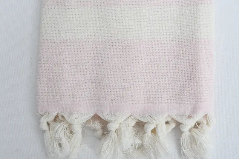 Monogram Mutfak Havlu, Organik Çay Havlusu, Banyo El Havlusu, 36x18 Pamuklu Çizgili Havlu, Özel El Havlusu, Kişiselleştirilmiş Hediyeler, Seyahat Havlusu - 3