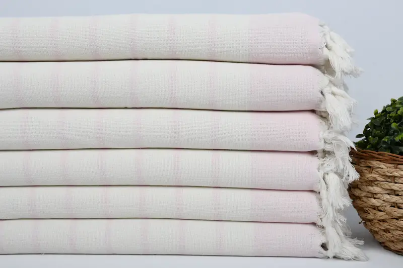 Monogram Mutfak Havlu, Organik Çay Havlusu, Banyo El Havlusu, 36x18 Pamuklu Çizgili Havlu, Özel El Havlusu, Kişiselleştirilmiş Hediyeler, Seyahat Havlusu - 2