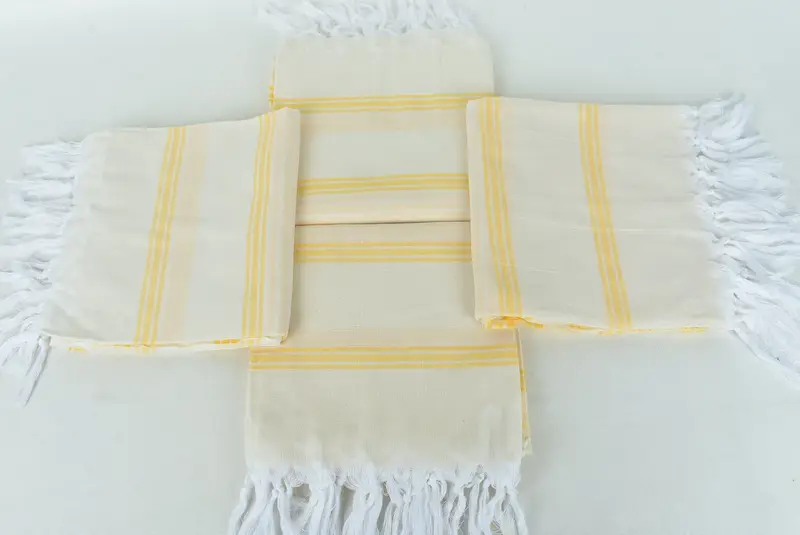 Luxury Beach Towel, Bath towel, 70x40 Cotton Striped Towel, Boyfriend Christmas Gift, Beach Towel Monogram, Sand-free towel, Large Turkish Towel - 6