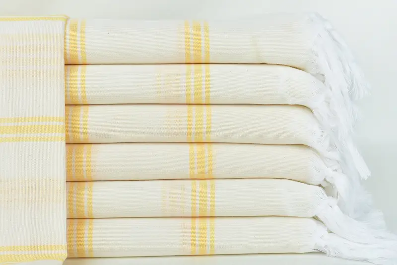 Luxury Beach Towel, Bath towel, 70x40 Cotton Striped Towel, Boyfriend Christmas Gift, Beach Towel Monogram, Sand-free towel, Large Turkish Towel - 1