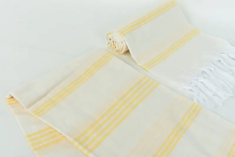 Luxury Beach Towel, Bath towel, 70x40 Cotton Striped Towel, Boyfriend Christmas Gift, Beach Towel Monogram, Sand-free towel, Large Turkish Towel - 7