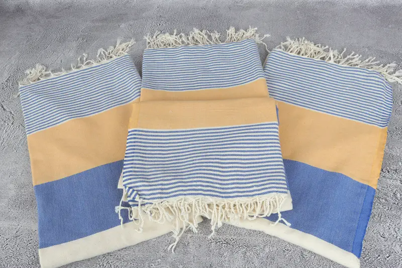 Spa Gift Towel, Best Friend Wedding Gift, 68x40 Cotton Striped Towel, Turkish bath towel, Organic towel, Bachelorette Party Favors, Engagement Gift - 4