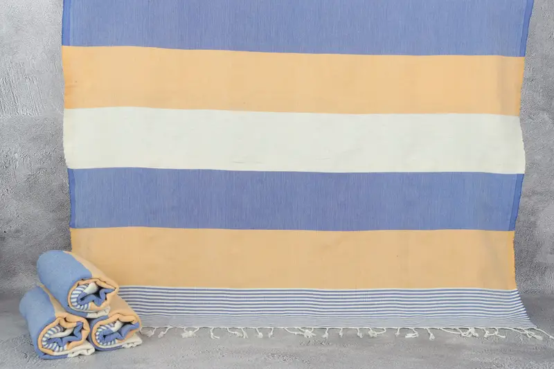 Spa Gift Towel, Best Friend Wedding Gift, 68x40 Cotton Striped Towel, Turkish bath towel, Organic towel, Bachelorette Party Favors, Engagement Gift - 7