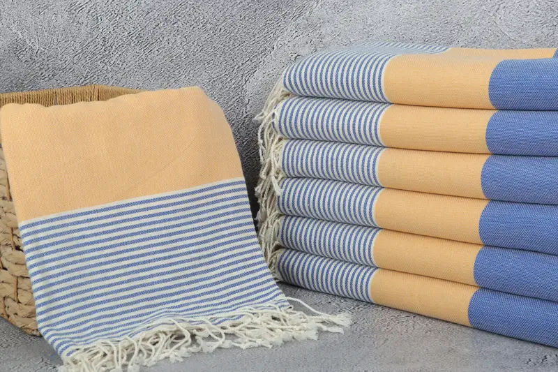Spa Gift Towel, Best Friend Wedding Gift, 68x40 Cotton Striped Towel, Turkish bath towel, Organic towel, Bachelorette Party Favors, Engagement Gift - 3