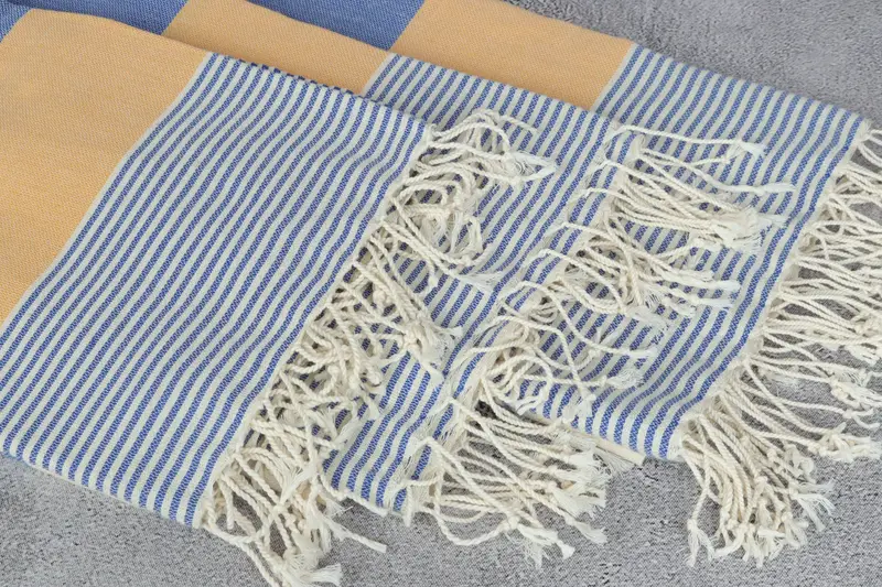 Spa Gift Towel, Best Friend Wedding Gift, 68x40 Cotton Striped Towel, Turkish bath towel, Organic towel, Bachelorette Party Favors, Engagement Gift - 5