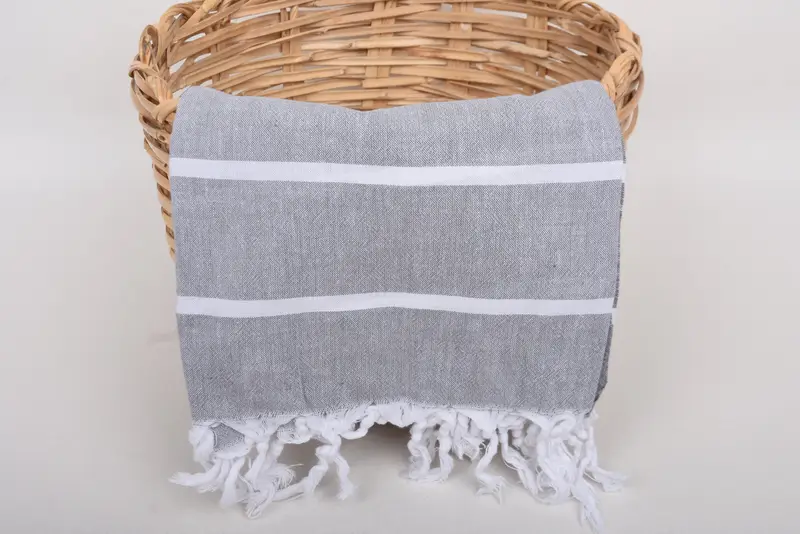 Unique Wedding Gift, Bridal Shower Favors, 70x36 Cotton Striped Towel, Wedding Gift Ideas, Bachelorette Party Gifts Bridesmaids, Quick-dry towel - 5